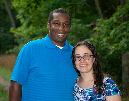 Orlando and Lauren, a hopeful Bi-Racial adoptive family