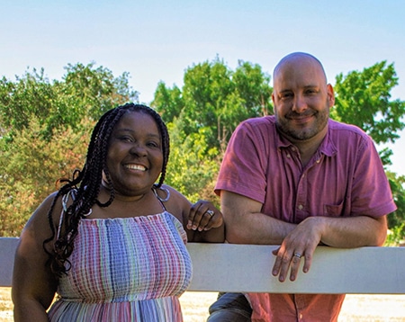 Zachary and Angela, a hopeful Bi-Racial adoptive family